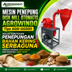 Mesin Penepung Diskmill Otomatis AGR-GG500