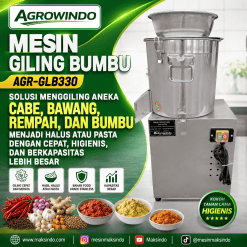 Mesin Giling Bumbu AGR-GLB330