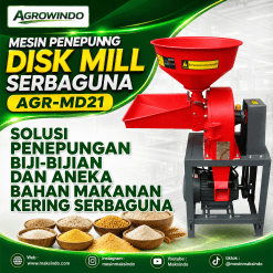 Penepung Disk Mill Serbaguna (AGR-MD21)