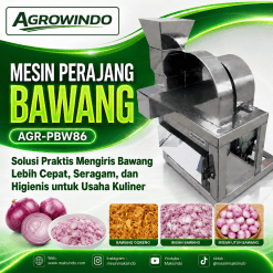 Mesin Perajang Bawang Mini AGR-PBW86