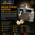 Mesin Peras Santan Listrik AGR-PRS50 Listrik