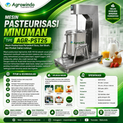 Mesin Pasteurisasi Susu Dan Minuman