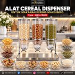 Alat Cereal Dispenser untuk Makanan Kering Maksindo MKS-CDR03