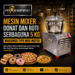 Mesin Mixer Donat dan Roti Serbaguna 5 Kg Maksindo Type MKS-MDT55
