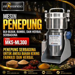 Mesin Penepung Biji-Bijian, Bumbu, Dan Herbal Sebaguna MKS-ML300