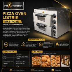 Pizza Oven Listrik MKS-PO2E