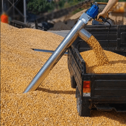 Mesin Screw Conveyor Portable Untuk Pindahkan Tepung dan Granule Agrowindo AGR-FS02