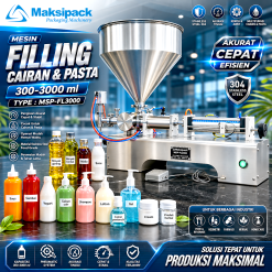 Mesin Filling Cairan dan Pasta - MSP-FL300