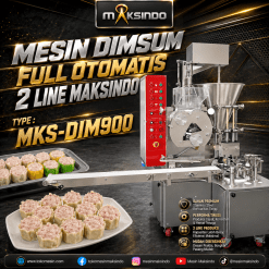 Mesin Dimsum Full Otomatis 2 Line Maksindo Type MKS-DIM900