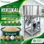 Mesin Mixer Vertikal Tepung Kasar dan Granule Agrowindo Type AGR-MVT100B