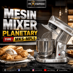 Mesin Mixer Planetary 5 Liter MKS-MPL5