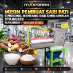 Mesin Pembuat Sari Pati Umbi-Umbian MKS-SFJ681