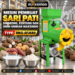 Mesin Pembuat Sari Pati Umbi-Umbian MKS-SFJ680