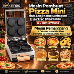 Electric Pizza Maker MKS-PZM004