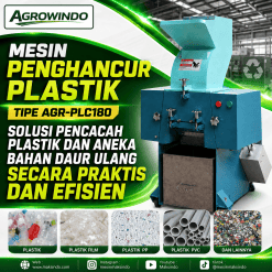 Mesin Penghancur Plastik AGR-PLC180