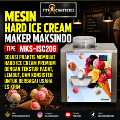 Mesin Gelato Hard Ice Cream MKS-ISC206