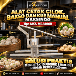 Alat Cetak Cilok, Bakso dan Kue Manual 2 cm MKS-MCB100B