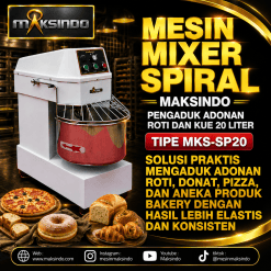 Mixer Spiral 20 Liter MKS-SP20
