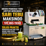 Mesin Pemeras Tebu Listrik MKS-TB300