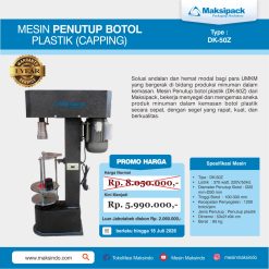 Mesin Penutup Botol Plastik (Capping) MSP-DK50Z