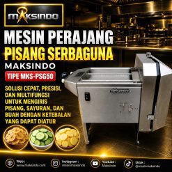 Mesin Perajang Pisang (Banana Slicer) MKS-PSG50