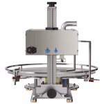 Mesin Filling Pengemas Cairan Kental dan Cream Pasta Otomatis Rotary Maksipack Type MSP-FLPA2000