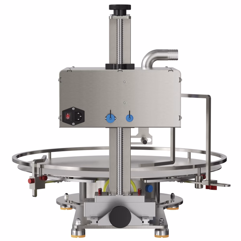 Mesin Filling Pengemas Cairan Kental dan Cream Pasta Otomatis Rotary Maksipack Type MSP-FLPA2000
