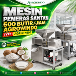 Mesin Pemeras Santan 500 Butir/Jam Agrowindo AGR-STN500
