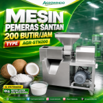 Mesin Pemeras Santan 200 Butir/Jam Agrowindo AGR-STN200