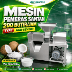 Mesin Pemeras Santan 200 Butir/Jam Agrowindo AGR-STN200