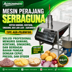 Mesin Perajang Serbaguna Horizontal (AGR-PRJBW100) untuk bawang, kentang, singkong, dll)