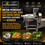 Mesin Peras Santan dan Buah 500 kg (Industrial Juicer) MKS-0.5