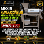 Mesin Peras Santan dan Buah 1.500 kg (Industrial Juicer) MKS-1.5