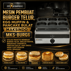 Burger Maker Gas MKS-BURG6