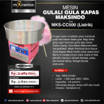 Mesin Gula Kapas Cotton Candy (Gulali) MKS-CC500 (Listrik)