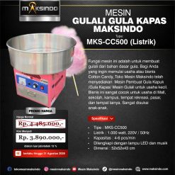 Mesin Gula Kapas Cotton Candy (Gulali) MKS-CC500 (Listrik)