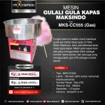 Mesin Gula Kapas Cotton Candy (Gulali) MKS-CC555 (Gas)