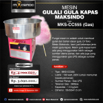 Mesin Gula Kapas Cotton Candy (Gulali) MKS-CC555 (Gas)