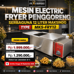 Mesin Electric Fryer MKS-FRY12