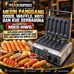 Mesin Hot Dog Waffle MKS-HW5