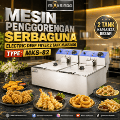 Mesin Electric Deep Fryer MKS-82