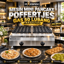 Mini Pancake Poffertjes Gas 50 Lubang MKS-MPC50