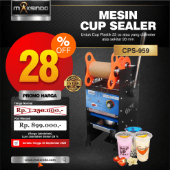 Mesin Cup Sealer Manual MSP-CPS959