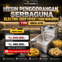 Mesin Deep Fryer Listrik MKS-81B
