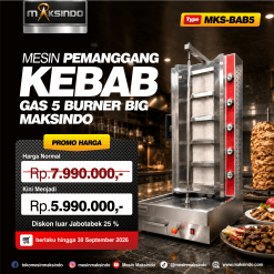 Panggangan Kebab 5 Burner Big Maksindo MKS-BAB5