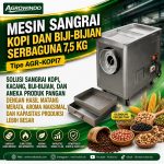 Mesin Roasting Kopi (Sangrai) 7.5 kg AGR-Kopi7