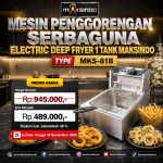 Mesin Deep Fryer Listrik MKS-81B
