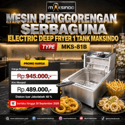 Mesin Deep Fryer Listrik MKS-81B