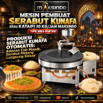 Mesin Pembuat Serabut Kunafa atau Kataifi 30 kg/jam Maksindo MKS-KNF100