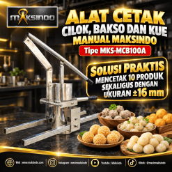 Alat Cetak Cilok, Bakso dan Kue Manual 1.5 cm MKS-MCB100A
